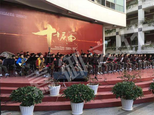學(xué)校露天舞臺(tái)搭建
